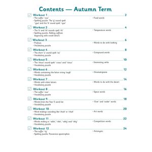 KS2 Year 5 English 10-Minute Weekly Workouts: Spelling & Vocabulary Look Inside Image 1
