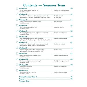 KS2 Year 5 English 10-Minute Weekly Workouts: Spelling & Vocabulary Look Inside Image 3