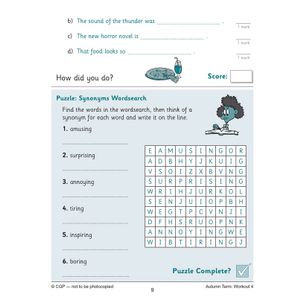KS2 Year 5 English 10-Minute Weekly Workouts: Spelling & Vocabulary Look Inside Image 5
