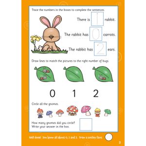Numbers 0-20 Wipe-Clean Activity Book for Ages 3-5 (with pen) Look Inside Image 3