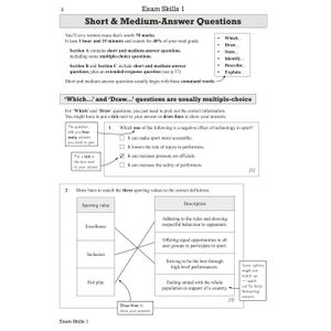 OCR Cambridge National in Sport Studies: Exam Practice Workbook Look Inside Image 3