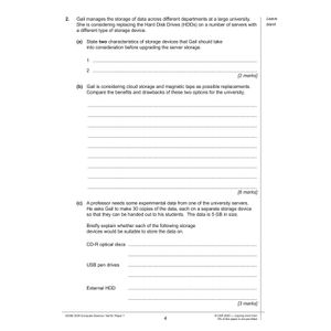 OCR GCSE Computer Science Practice Papers (Ages 15-16) Look Inside Image 3
