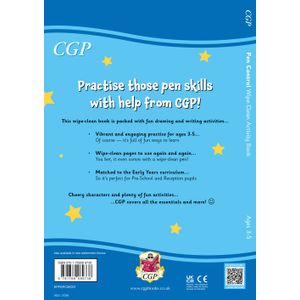 Pen Control Wipe-Clean Activity Book for Ages 3-5 (with pen) Look Inside Image 4