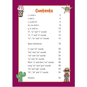 Phonics Activity Book for Ages 5-6 (Year 1) Look Inside Image 2