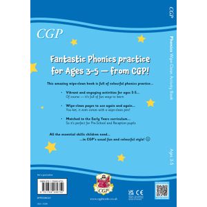 Phonics Wipe-Clean Activity Book for Ages 3-5 (with pen) Look Inside Image 4