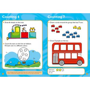Pre-School Maths Study & Workbook Pack (Ages 3-4) Look Inside Image 2