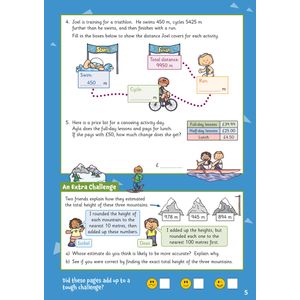 Problem Solving & Reasoning Maths Activity Book for Ages 8-9 (Year 4) Look Inside Image 5