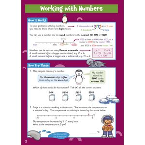 Problem Solving & Reasoning Maths Activity Book for Ages 8-9 (Year 4) Look Inside Image 2