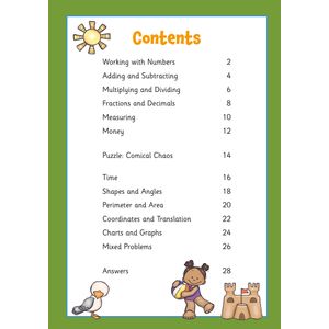 Problem Solving & Reasoning Maths Activity Book for Ages 8-9 (Year 4) Look Inside Image 1
