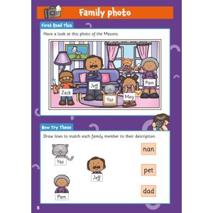 Reading Activity Book for Ages 4-5 (Reception) Look Inside Image 3
