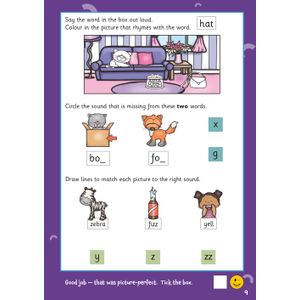 Reading Activity Book for Ages 4-5 (Reception) Look Inside Image 4