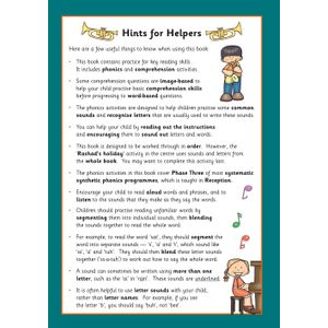 Reading Activity Book for Ages 4-5 (Reception) Look Inside Image 1