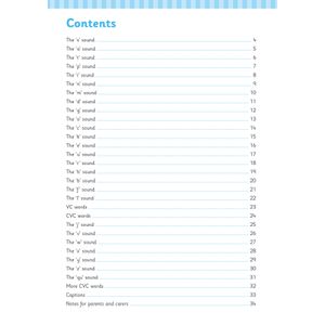 Reception English Letter Sounds Workbook (Ages 4-5) Look Inside Image 1