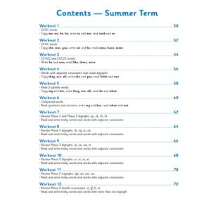 Reception English Phonics 10-Minute Weekly Workouts Look Inside Image 3