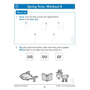 Reception English Phonics 10-Minute Weekly Workouts Look Inside Image 1
