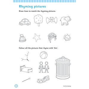 Reception English Reading & Rhymes Workbook (Ages 4-5) Look Inside Image 2