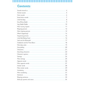 Reception English Reading & Rhymes Workbook (Ages 4-5) Look Inside Image 1