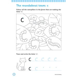 Reception English Writing Letters Workbook (Ages 4-5) Look Inside Image 2
