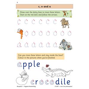 Reception Handwriting Workbook (Ages 4-5) Look Inside Image 3