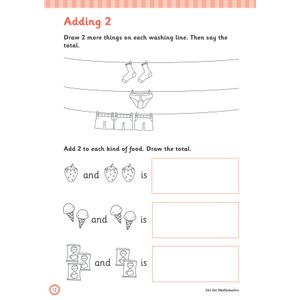 Reception Maths Adding & Subtracting Workbook (Ages 4-5) Look Inside Image 2
