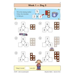 Reception Maths Daily Practice Book: Summer Term Look Inside Image 6