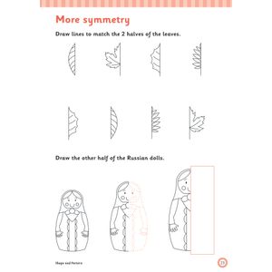 Reception Maths Shapes & Patterns Workbook (Ages 4-5) Look Inside Image 3
