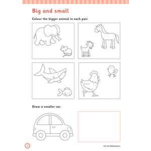 Reception Maths Space & Measure Workbook (Ages 4-5) Look Inside Image 2
