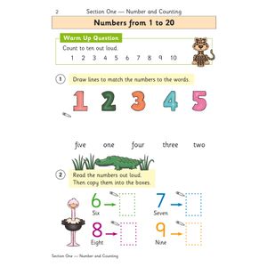 Reception Maths Targeted Question Book Look Inside Image 3