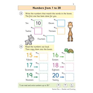 Reception Maths Targeted Question Book Look Inside Image 4