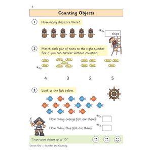 Reception Maths Targeted Question Book Look Inside Image 5