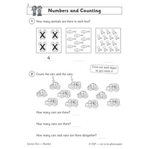 Reception Maths Workbook Pack (Ages 4-5) Look Inside Image 2