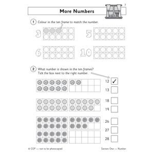 Reception Maths Workout  (Ages 4-5) Look Inside Image 3
