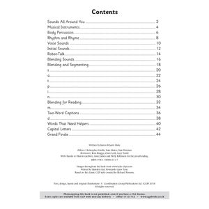 Reception Phonics Workbook Book 1 (Ages 4-5) Look Inside Image 1