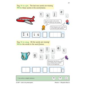 Reception Phonics Workbook Book 3 (Ages 4-5) Look Inside Image 3
