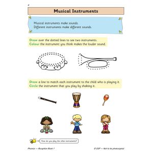 Reception Phonics Workbook Pack (Ages 4-5) Look Inside Image 2