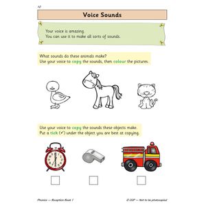 Reception Phonics Workbook Pack (Ages 4-5) Look Inside Image 4