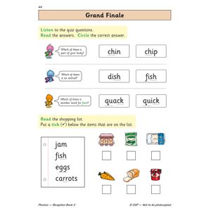 Reception Phonics Workbook Pack (Ages 4-5) Look Inside Image 18