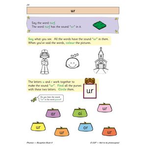 Reception Phonics Workbook Pack (Ages 4-5) Look Inside Image 22