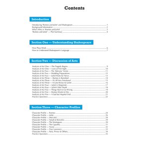 Romeo & Juliet Text Guide (Ages 14-16) Look Inside Image 1