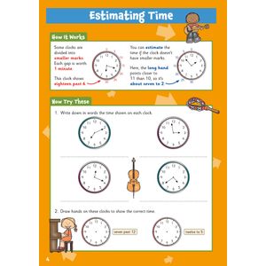 Telling the Time Activity Book for Ages 7-9 Look Inside Image 4