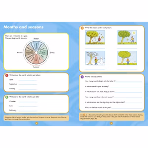 Telling the Time Workbook (Ages 5-7) Look Inside Image 2