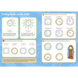 Telling the Time Workbook (Ages 7-9) Look Inside Image 1