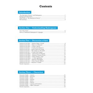 The Merchant of Venice Text Guide (Ages 14-16) Look Inside Image 1