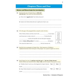 The Sign of the Four Study & Workbook Pack (Ages 14-16) Look Inside Image 11