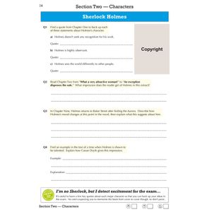 The Sign of the Four Study & Workbook Pack (Ages 14-16) Look Inside Image 12