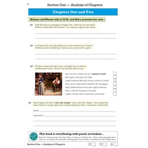 The Sign of the Four Workbook (Ages 14-16) Look Inside Image 4