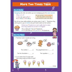 Times Tables Activity Book for Ages 5-7 Look Inside Image 4