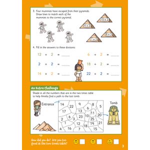 Times Tables Activity Book for Ages 5-7 Look Inside Image 3