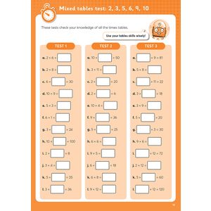 Times Tables Workbook (Ages 9-11) Look Inside Image 3