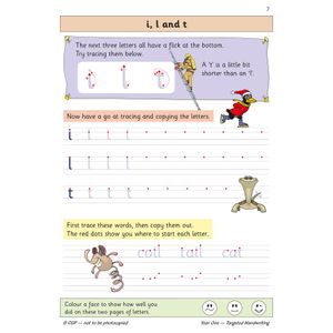 Year 1 Handwriting Workbook (Ages 5-6) Look Inside Image 3